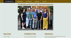 Desktop Screenshot of praktijkcentrumhetgemeentehuis.nl